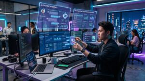 AI Chatbot Agency guide showing AI automation tools, chatbot dashboards, WhatsApp business automation, and digital agency workflow in 2026.