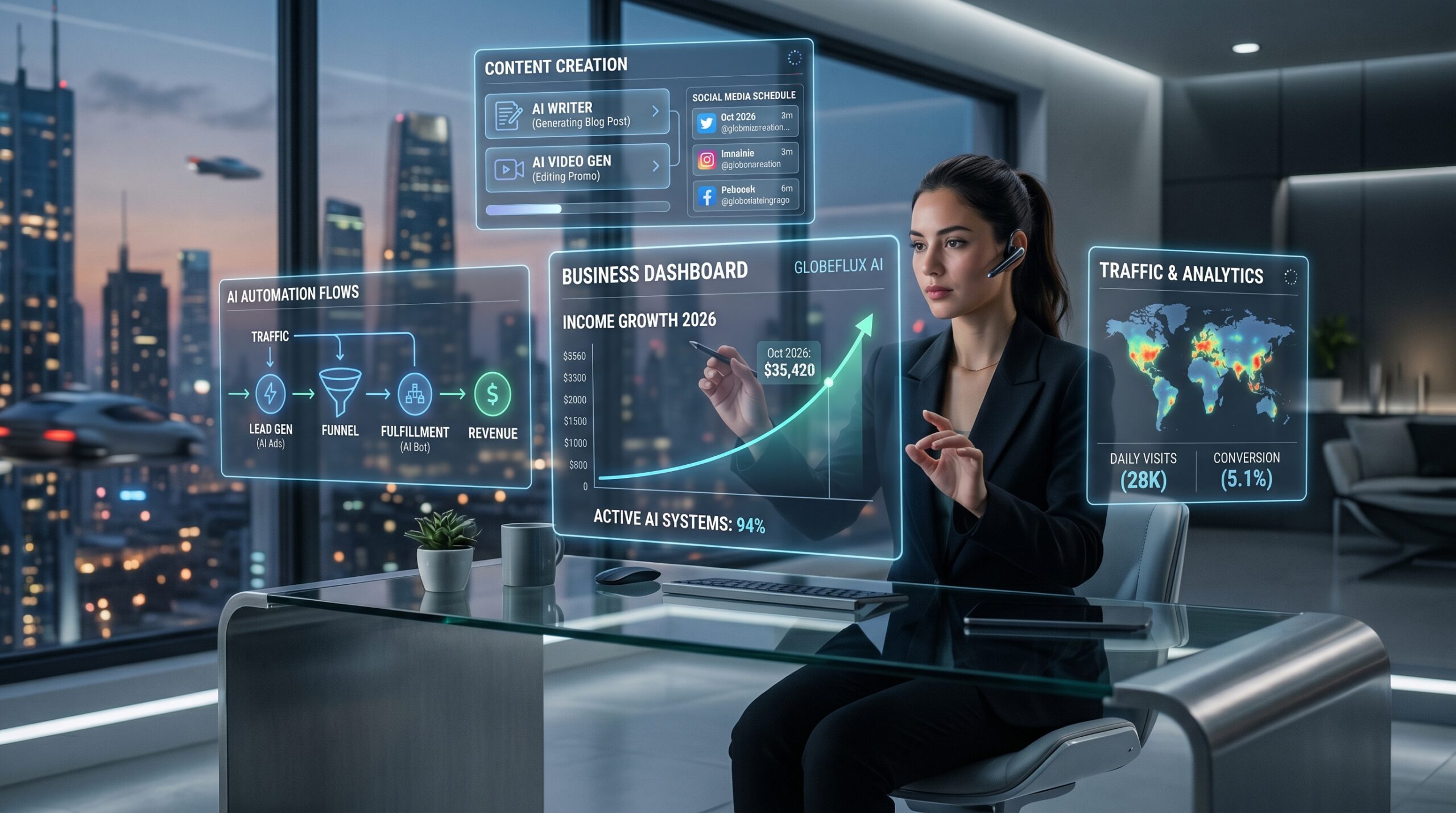 how to build ai online business 2026